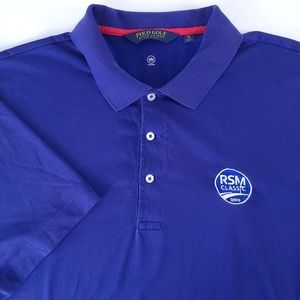 Polo Golf Ralph Lauren Wicking Blue Polo Shirt XL